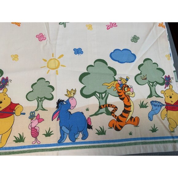 Disney Winnie the Pooh & Friends Kids Fabric Vintage 1 yard x 46" wide - Picture 7 of 9
